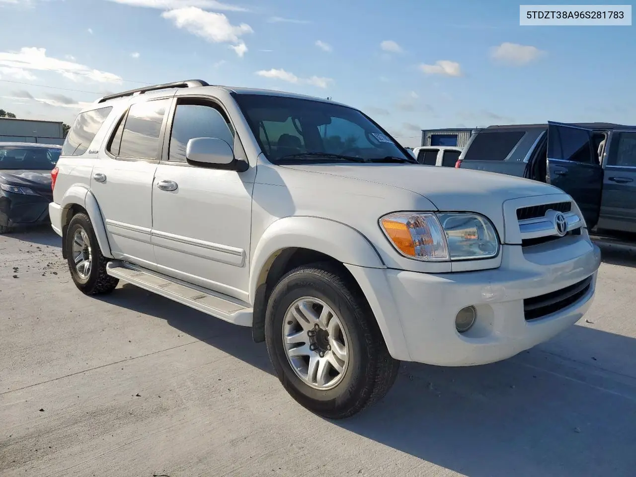 2006 Toyota Sequoia Limited VIN: 5TDZT38A96S281783 Lot: 62719835