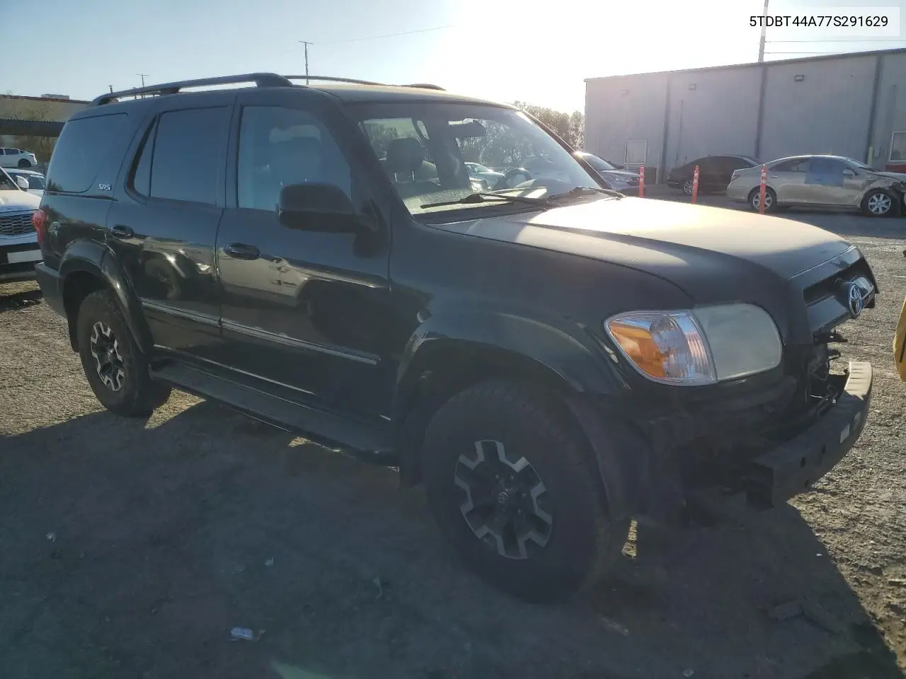 2007 Toyota Sequoia Sr5 VIN: 5TDBT44A77S291629 Lot: 44637135
