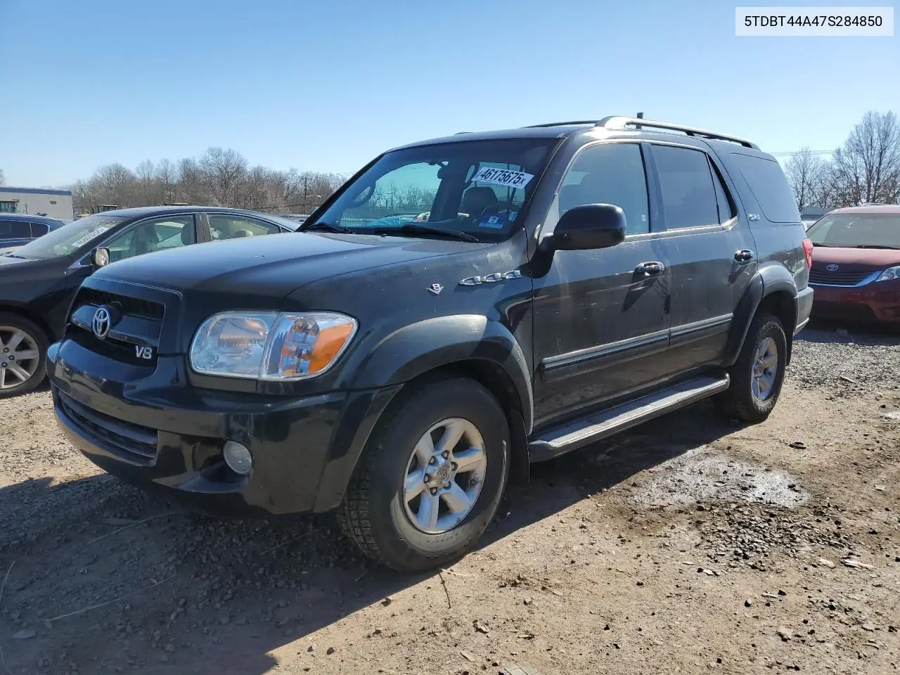 2007 Toyota Sequoia Sr5 VIN: 5TDBT44A47S284850 Lot: 46175675