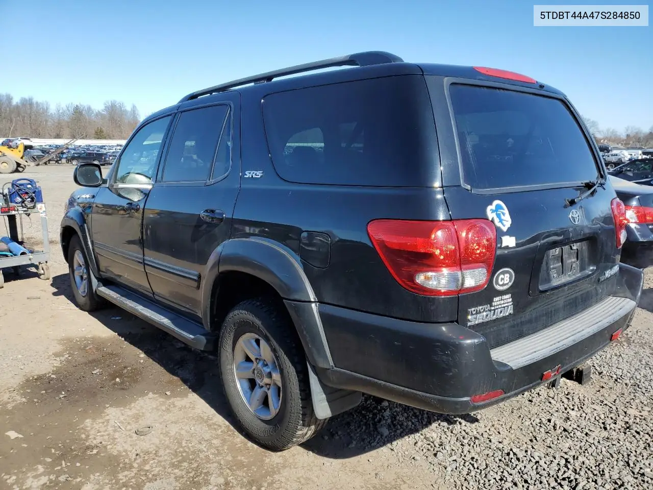 2007 Toyota Sequoia Sr5 VIN: 5TDBT44A47S284850 Lot: 46175675