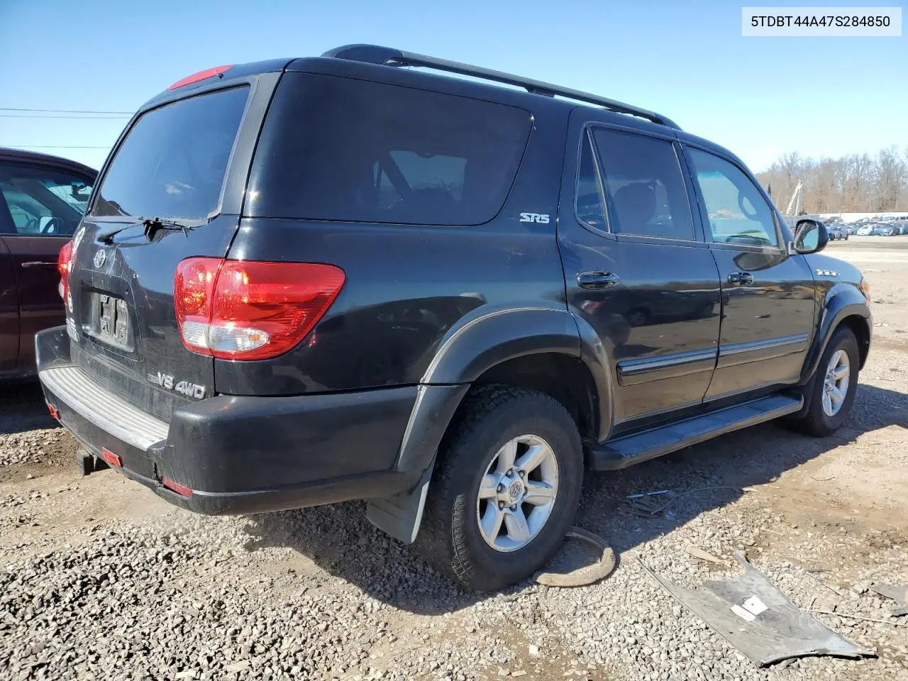2007 Toyota Sequoia Sr5 VIN: 5TDBT44A47S284850 Lot: 46175675
