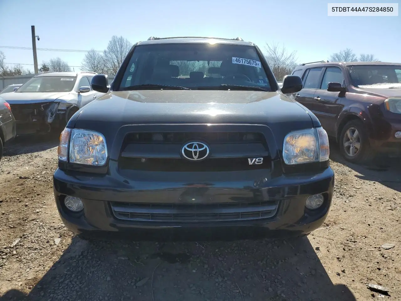 2007 Toyota Sequoia Sr5 VIN: 5TDBT44A47S284850 Lot: 46175675