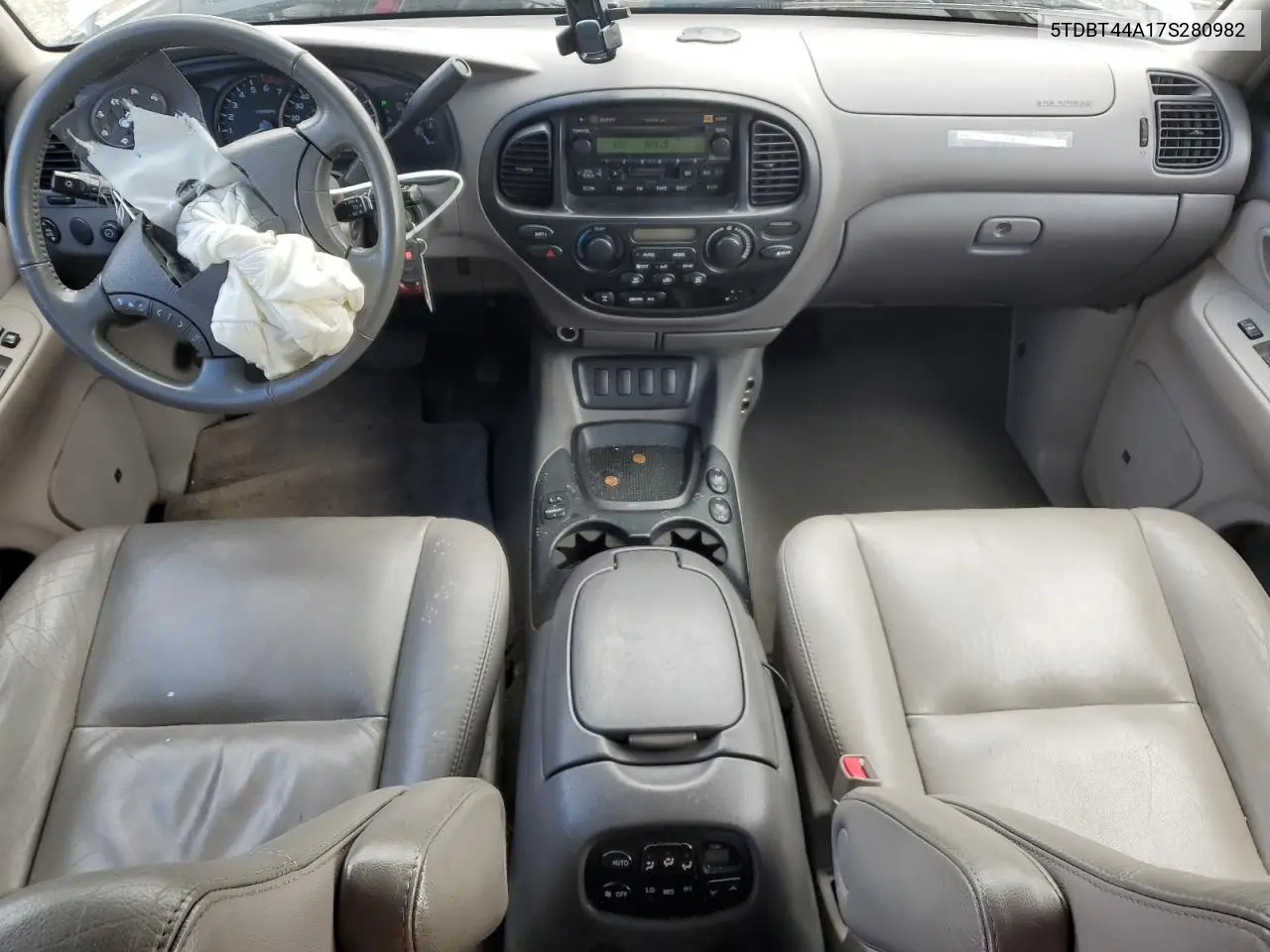 2007 Toyota Sequoia Sr5 VIN: 5TDBT44A17S280982 Lot: 52850655