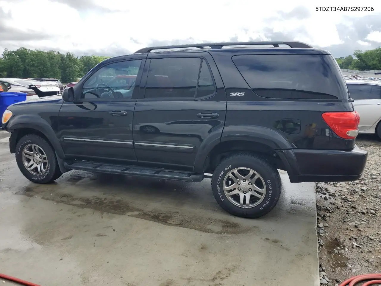 2007 Toyota Sequoia Sr5 VIN: 5TDZT34A87S297206 Lot: 56649635