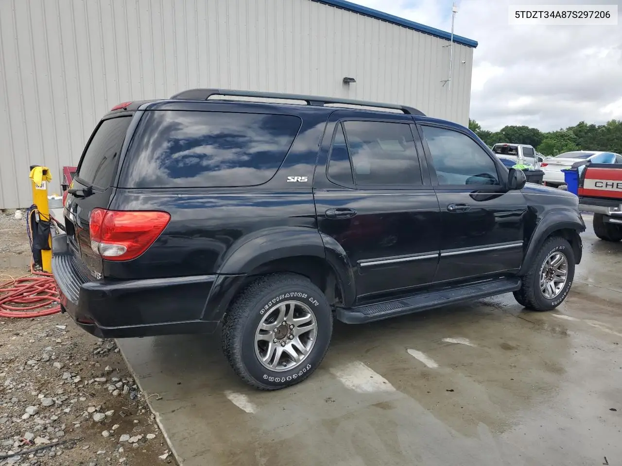 2007 Toyota Sequoia Sr5 VIN: 5TDZT34A87S297206 Lot: 56649635