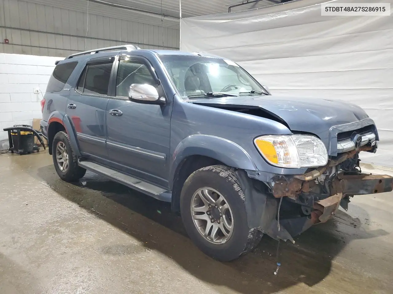 2007 Toyota Sequoia Limited VIN: 5TDBT48A27S286915 Lot: 60231955