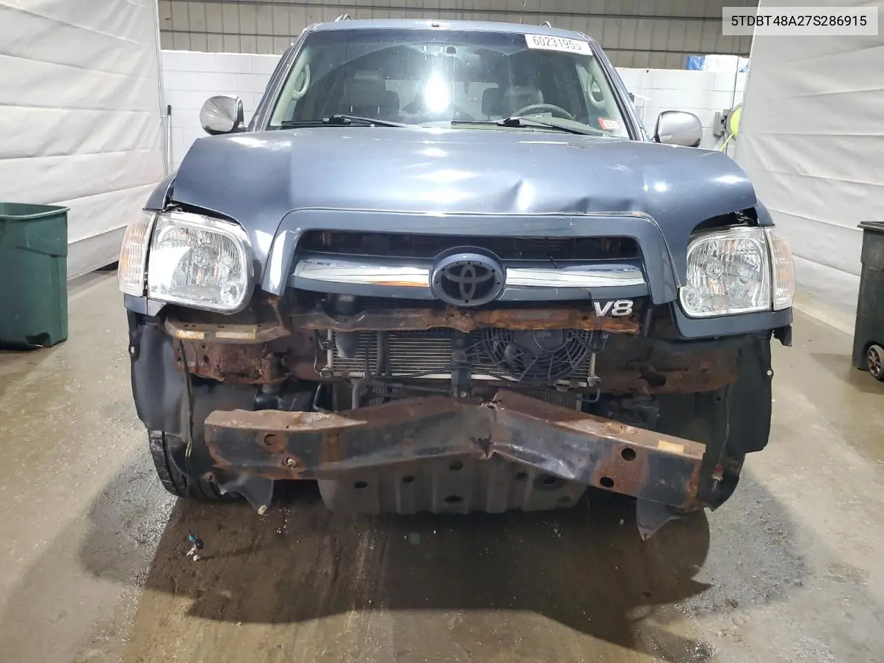 2007 Toyota Sequoia Limited VIN: 5TDBT48A27S286915 Lot: 60231955