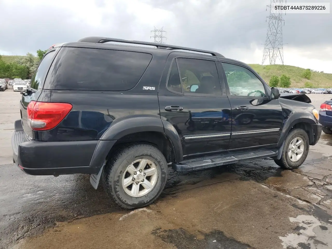 2007 Toyota Sequoia Sr5 VIN: 5TDBT44A87S289226 Lot: 60571855