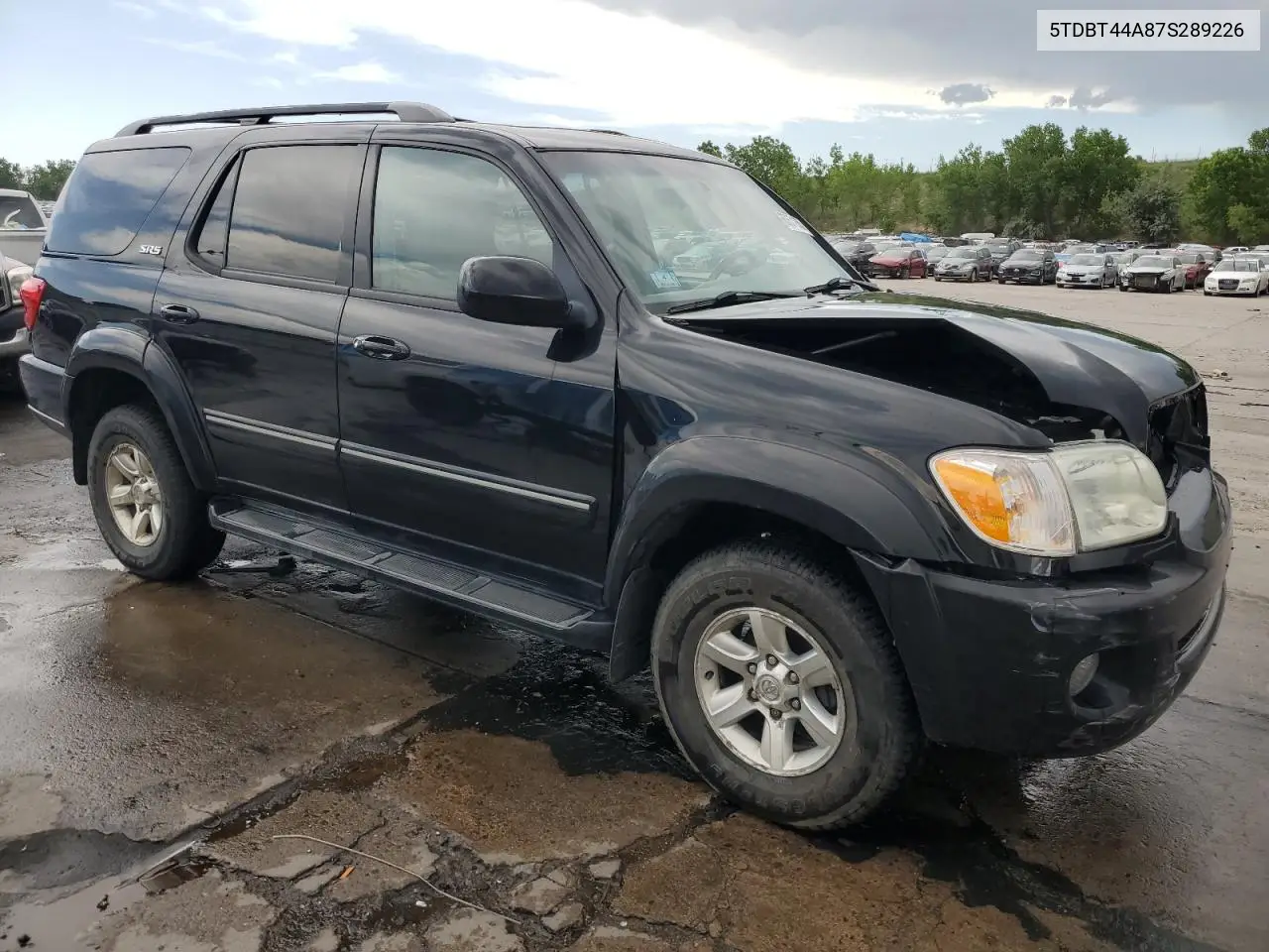 2007 Toyota Sequoia Sr5 VIN: 5TDBT44A87S289226 Lot: 60571855