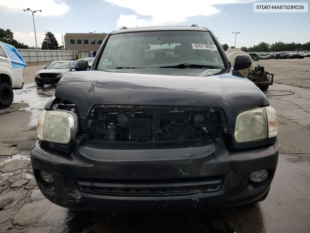 2007 Toyota Sequoia Sr5 VIN: 5TDBT44A87S289226 Lot: 60571855