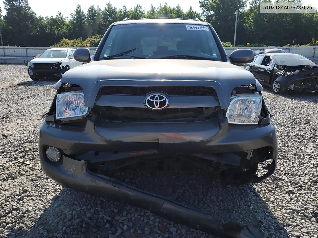 2007 Toyota Sequoia Sr5 VIN: 5TDZT34A07S287026 Lot: 62485385