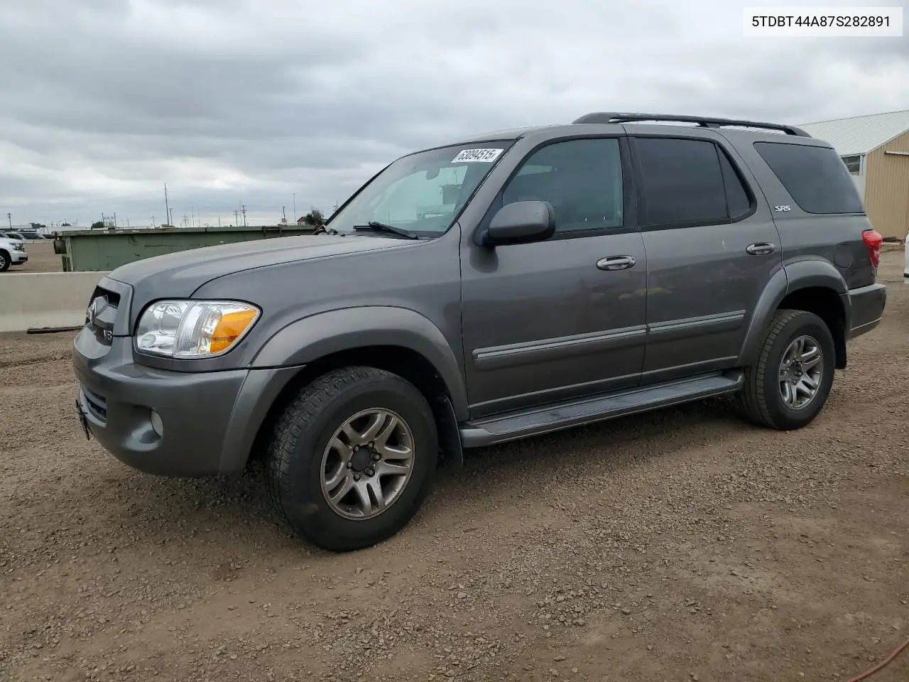 2007 Toyota Sequoia Sr5 VIN: 5TDBT44A87S282891 Lot: 63094515