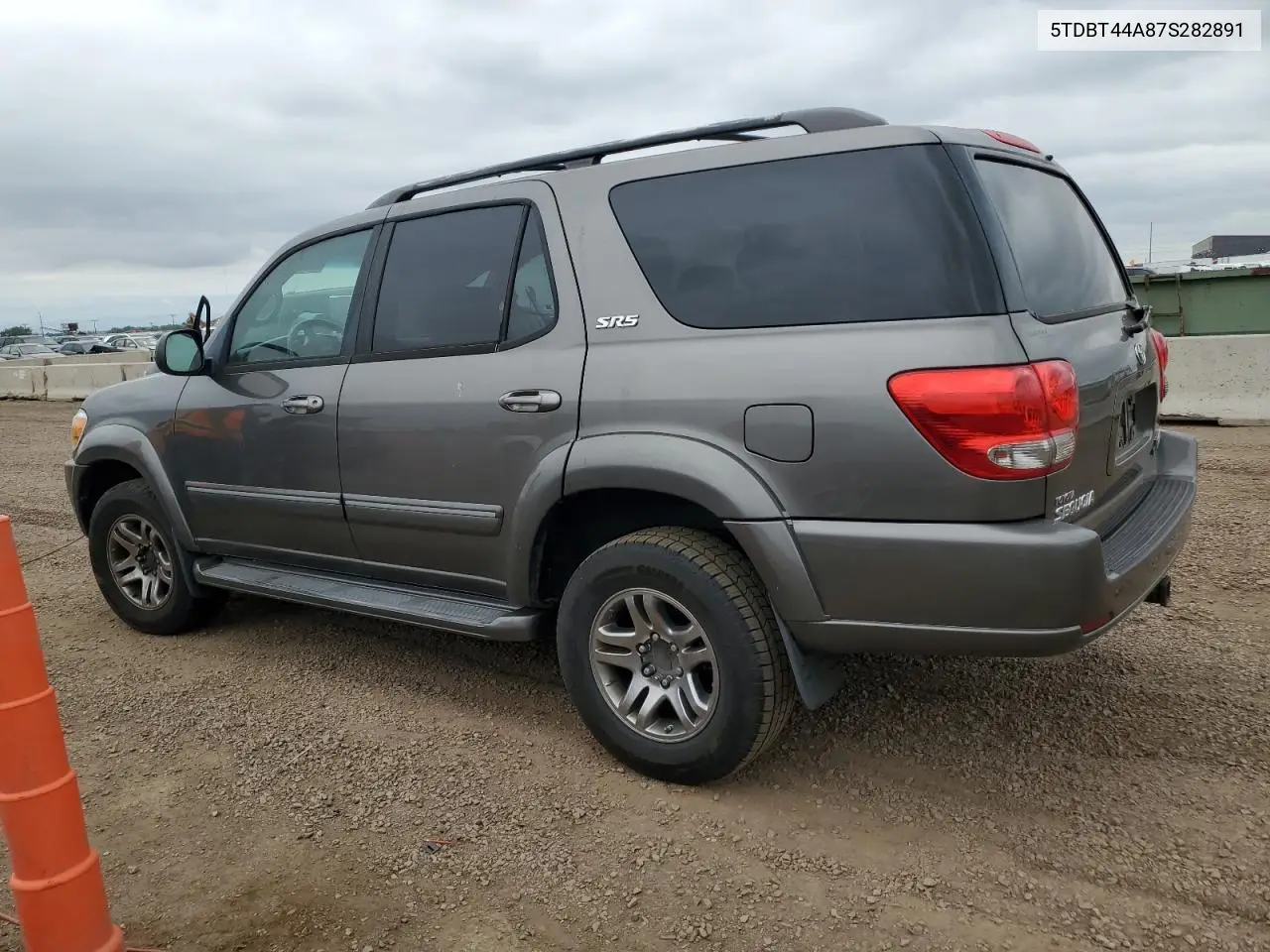 2007 Toyota Sequoia Sr5 VIN: 5TDBT44A87S282891 Lot: 63094515