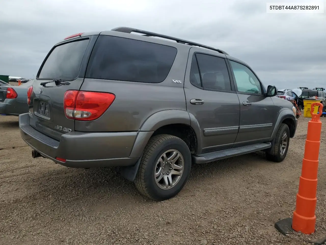 2007 Toyota Sequoia Sr5 VIN: 5TDBT44A87S282891 Lot: 63094515