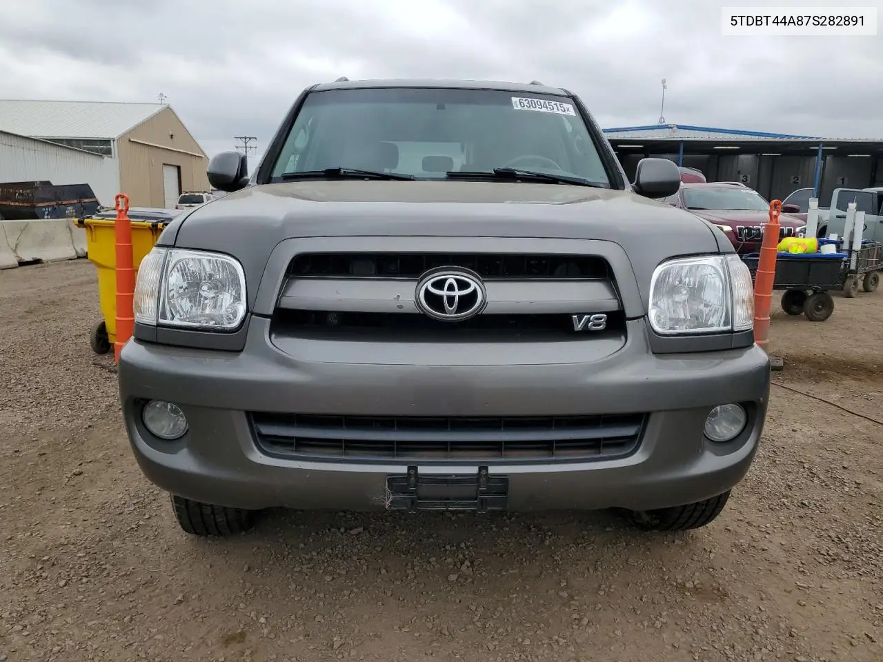 2007 Toyota Sequoia Sr5 VIN: 5TDBT44A87S282891 Lot: 63094515