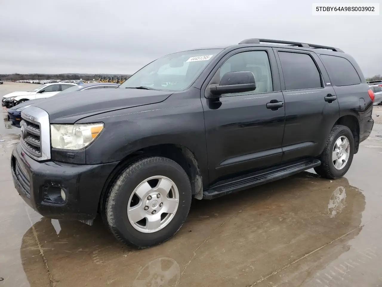 2008 Toyota Sequoia Sr5 VIN: 5TDBY64A98S003902 Lot: 44451295