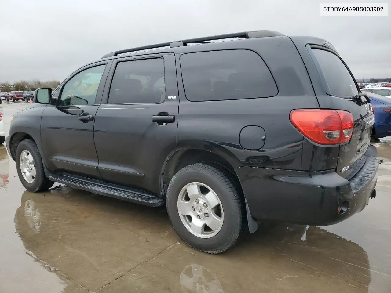 2008 Toyota Sequoia Sr5 VIN: 5TDBY64A98S003902 Lot: 44451295