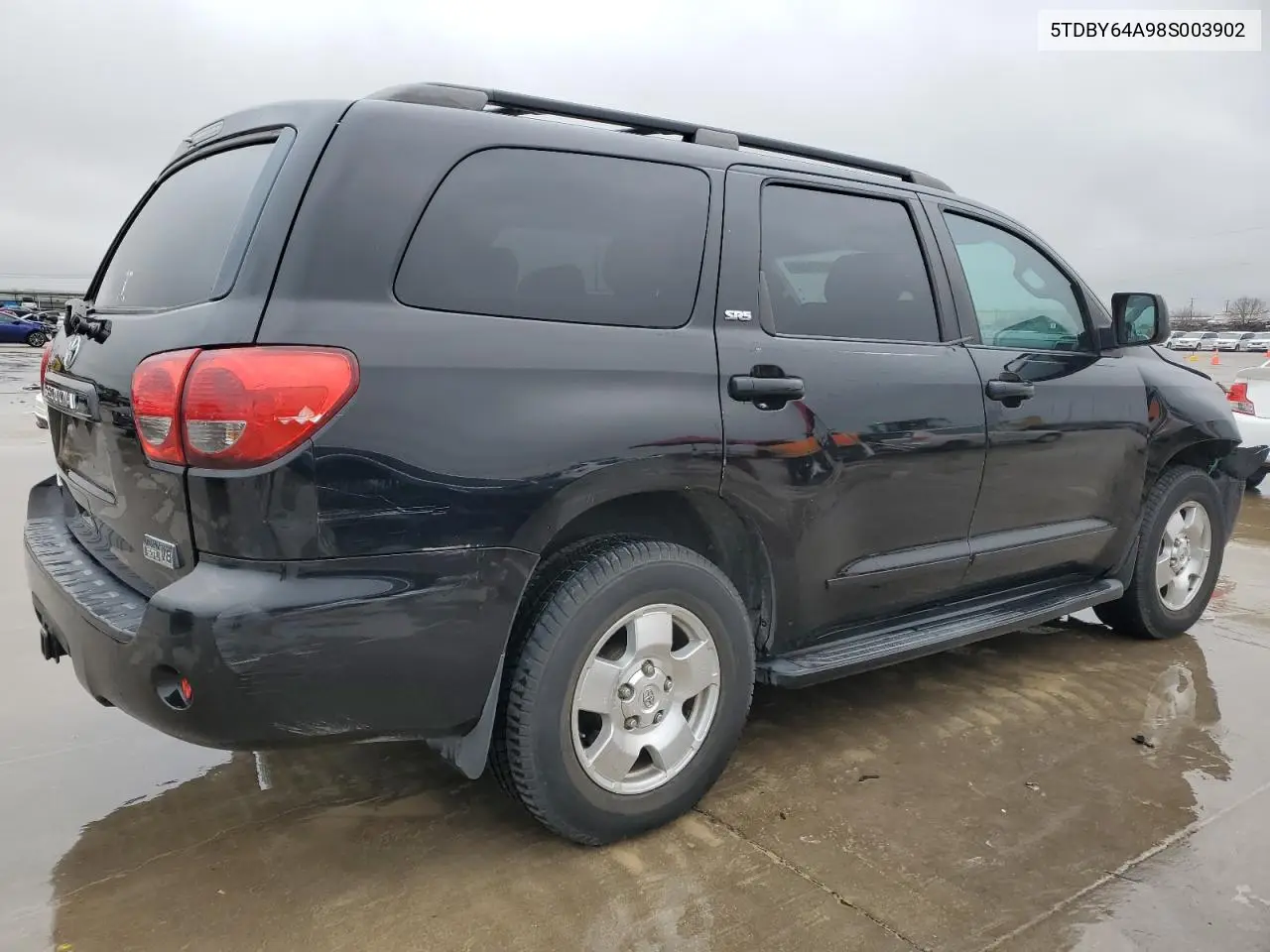 2008 Toyota Sequoia Sr5 VIN: 5TDBY64A98S003902 Lot: 44451295
