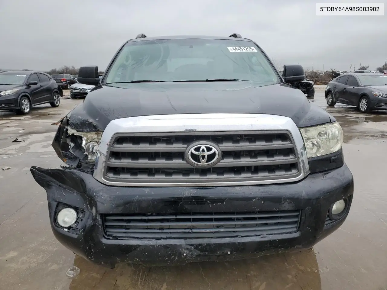 2008 Toyota Sequoia Sr5 VIN: 5TDBY64A98S003902 Lot: 44451295