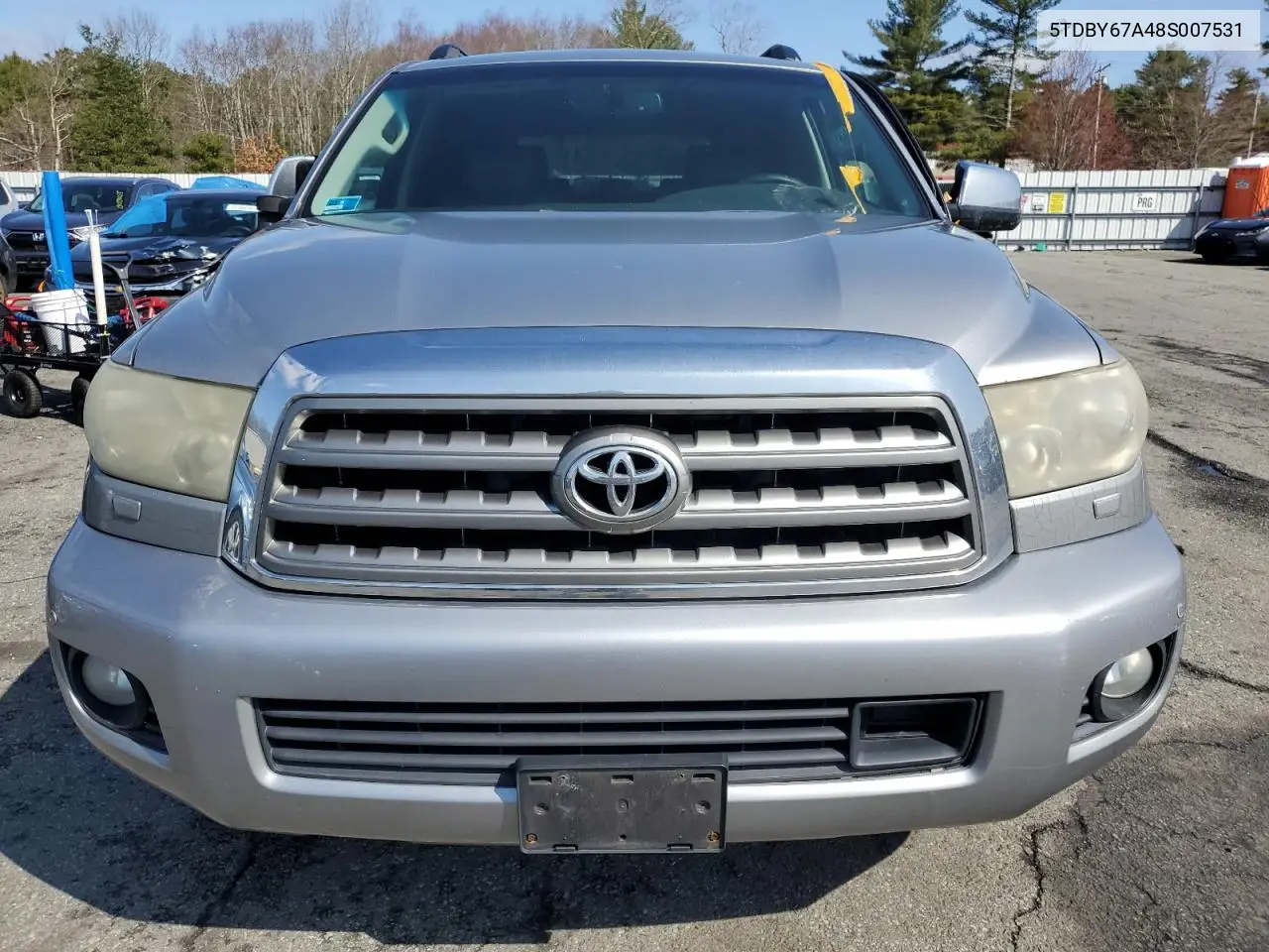 2008 Toyota Sequoia Platinum VIN: 5TDBY67A48S007531 Lot: 51474085
