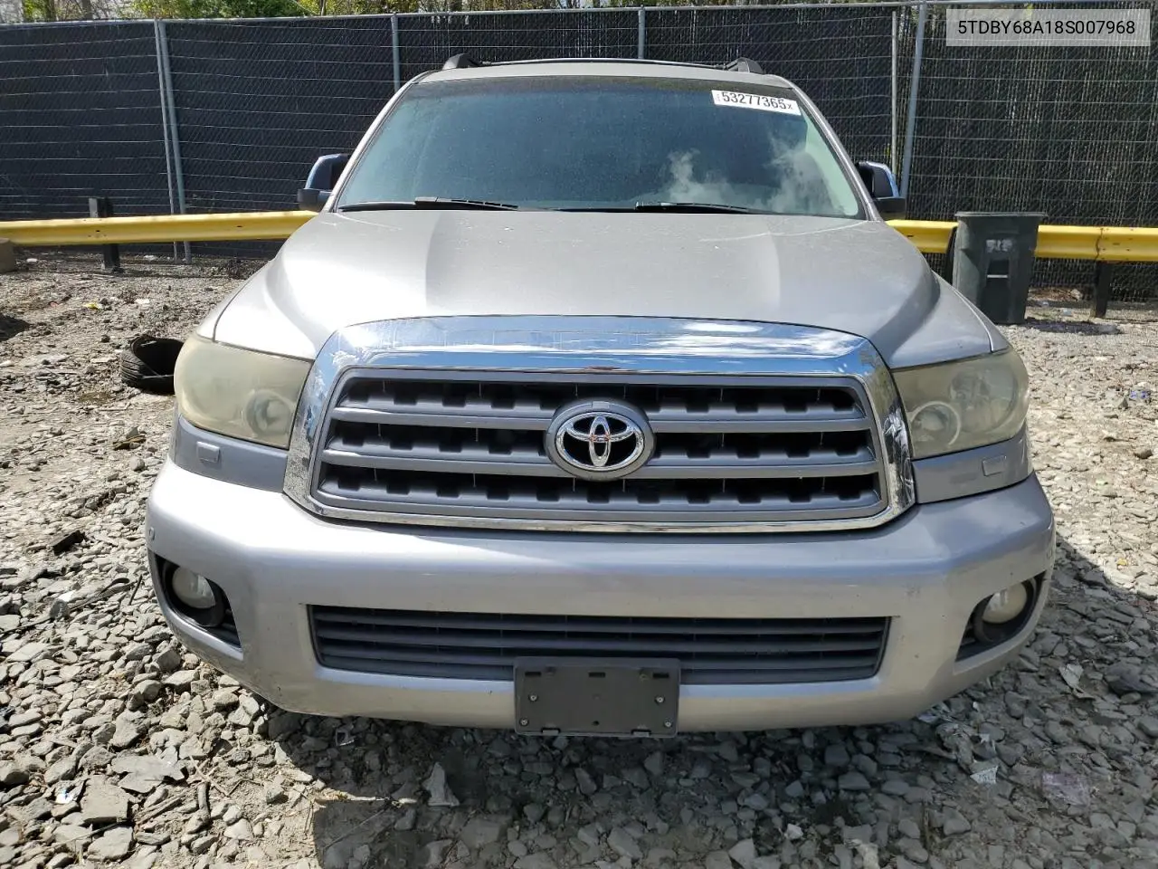 2008 Toyota Sequoia Limited VIN: 5TDBY68A18S007968 Lot: 53277365