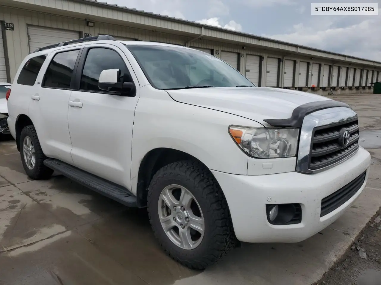 2008 Toyota Sequoia Sr5 VIN: 5TDBY64AX8S017985 Lot: 55979125