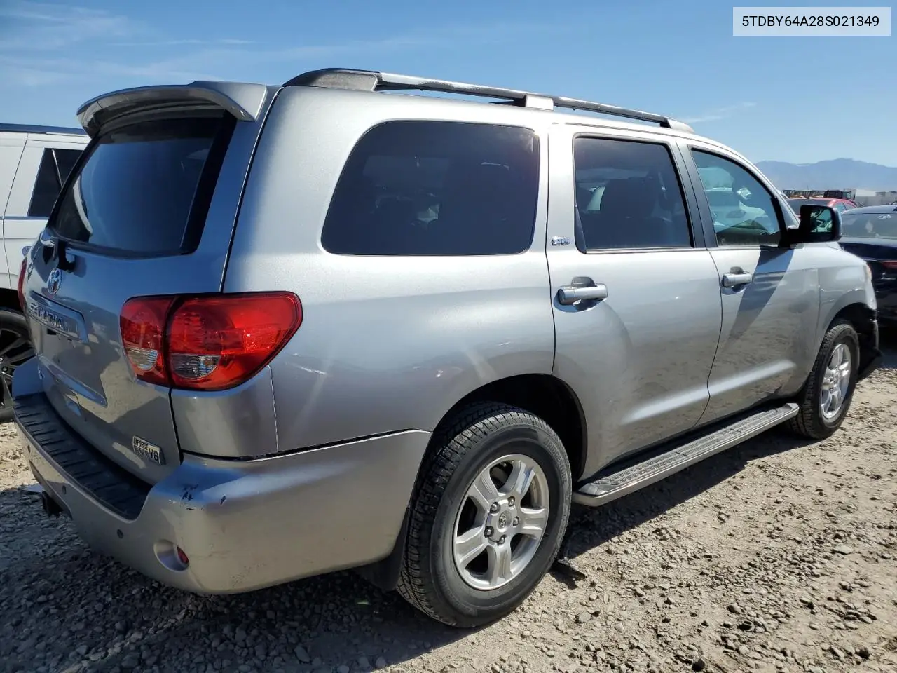 2008 Toyota Sequoia Sr5 VIN: 5TDBY64A28S021349 Lot: 56047935