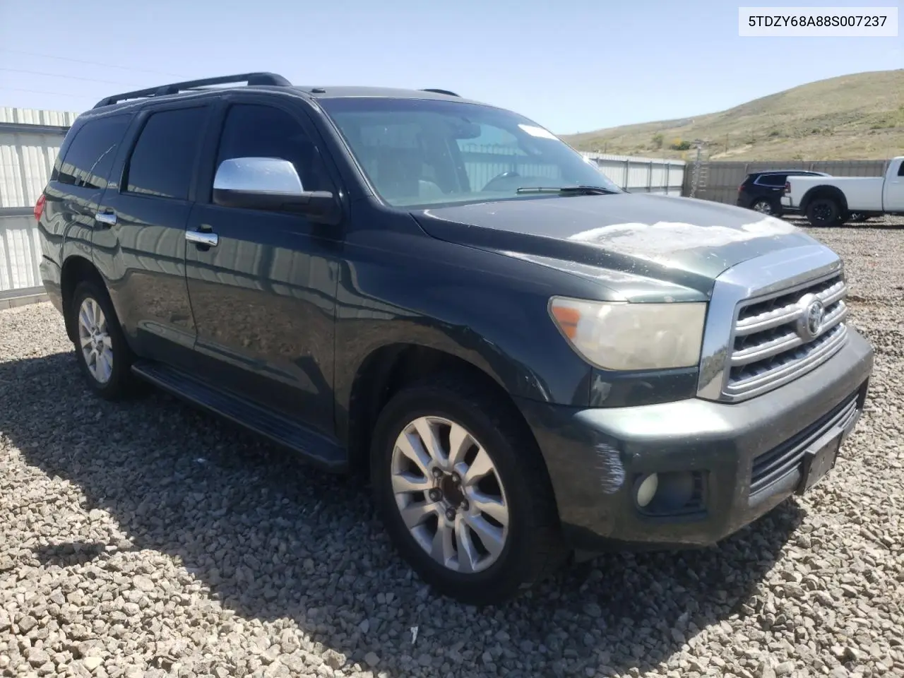 2008 Toyota Sequoia Limited VIN: 5TDZY68A88S007237 Lot: 56426775