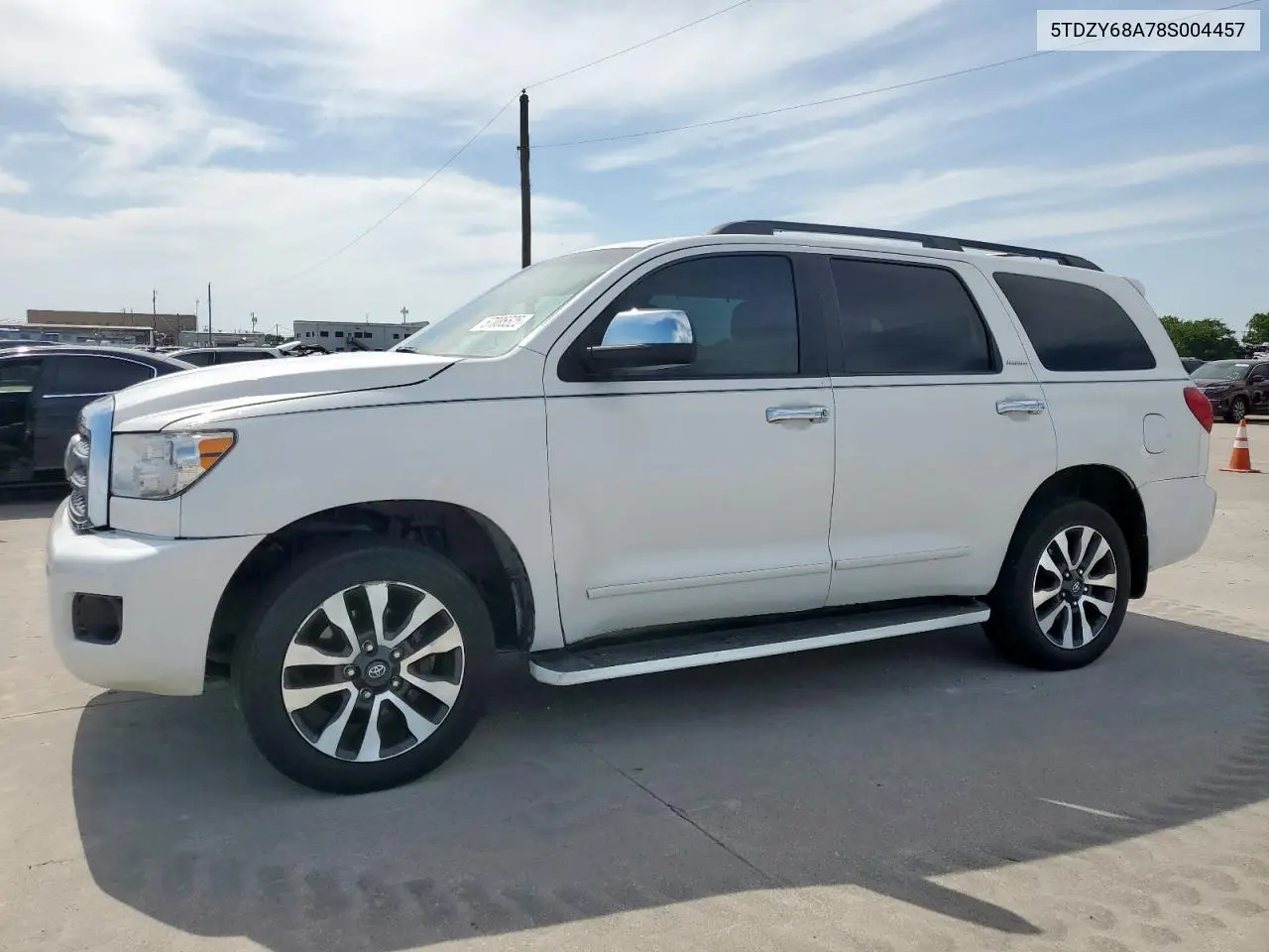 2008 Toyota Sequoia Limited VIN: 5TDZY68A78S004457 Lot: 57085525