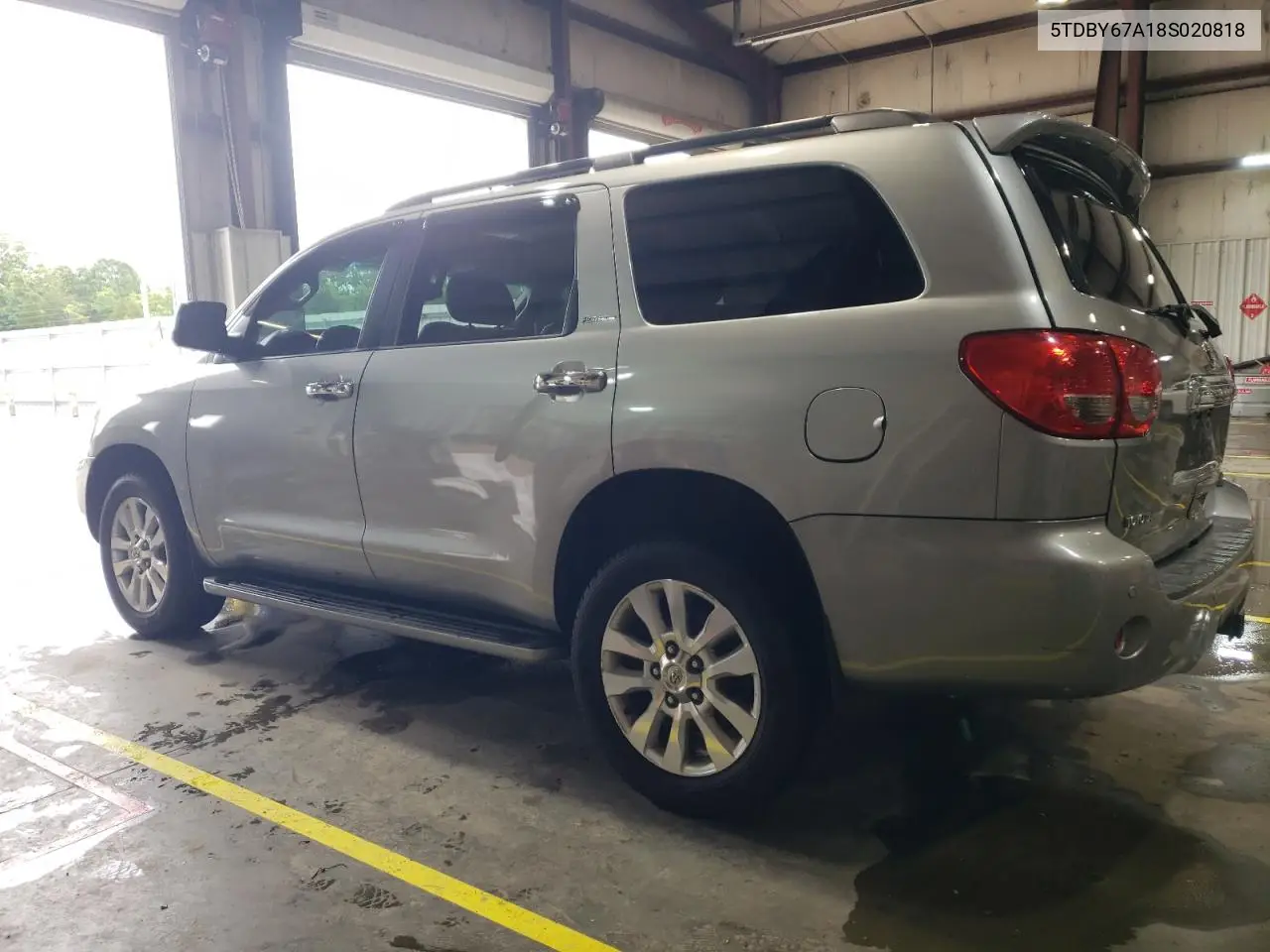 2008 Toyota Sequoia Platinum VIN: 5TDBY67A18S020818 Lot: 59889015