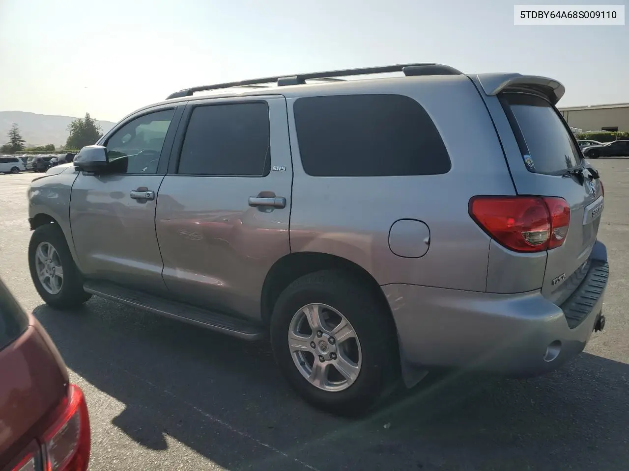 2008 Toyota Sequoia Sr5 VIN: 5TDBY64A68S009110 Lot: 61452815