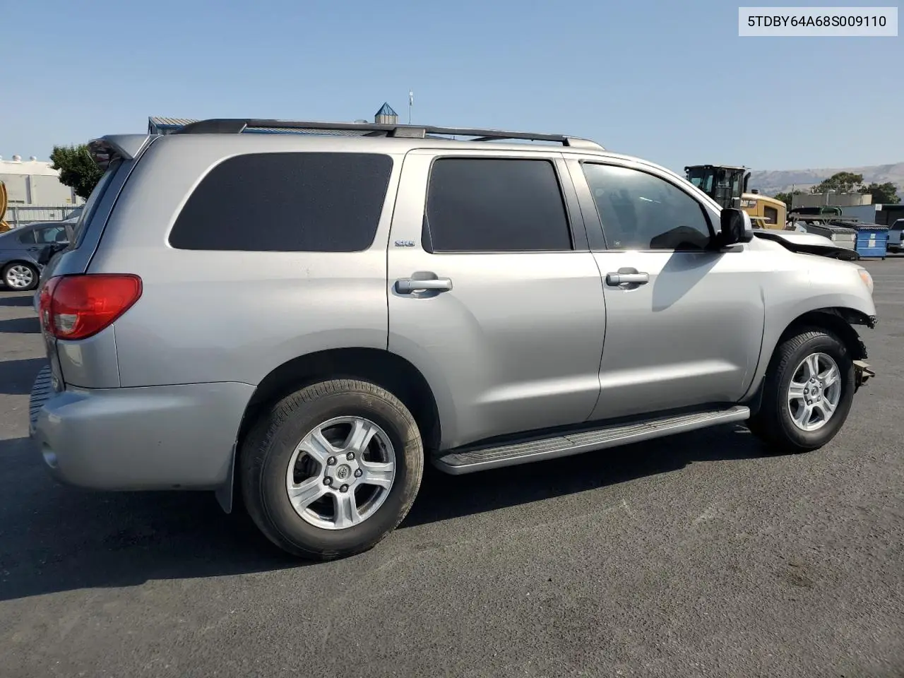 2008 Toyota Sequoia Sr5 VIN: 5TDBY64A68S009110 Lot: 61452815