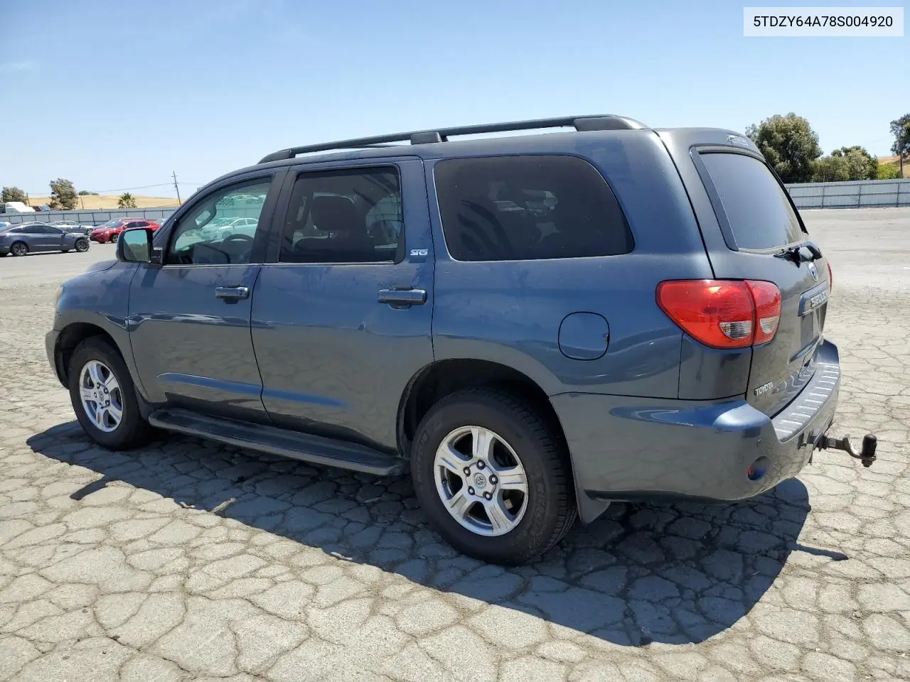 2008 Toyota Sequoia Sr5 VIN: 5TDZY64A78S004920 Lot: 61850015