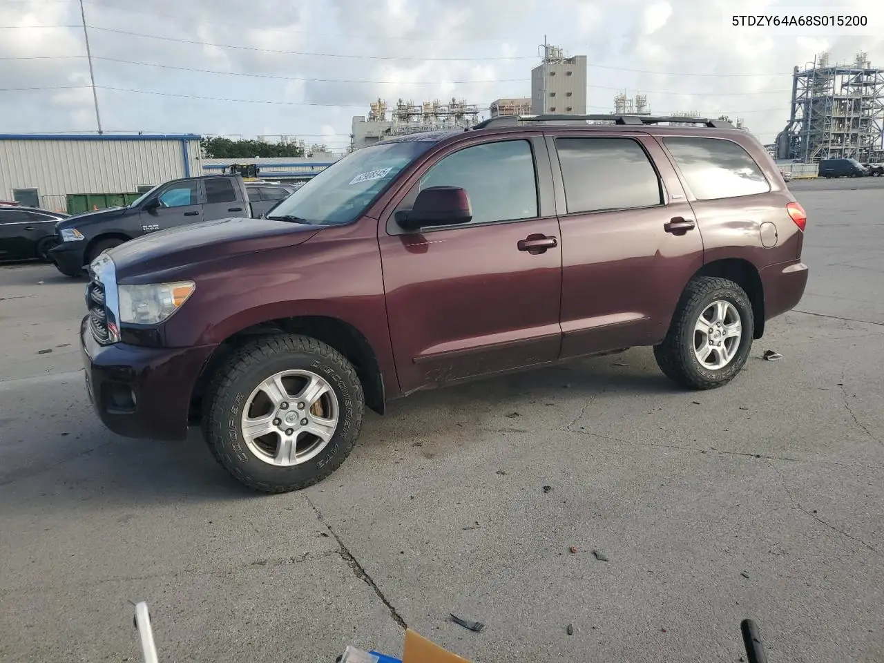 2008 Toyota Sequoia Sr5 VIN: 5TDZY64A68S015200 Lot: 62908345
