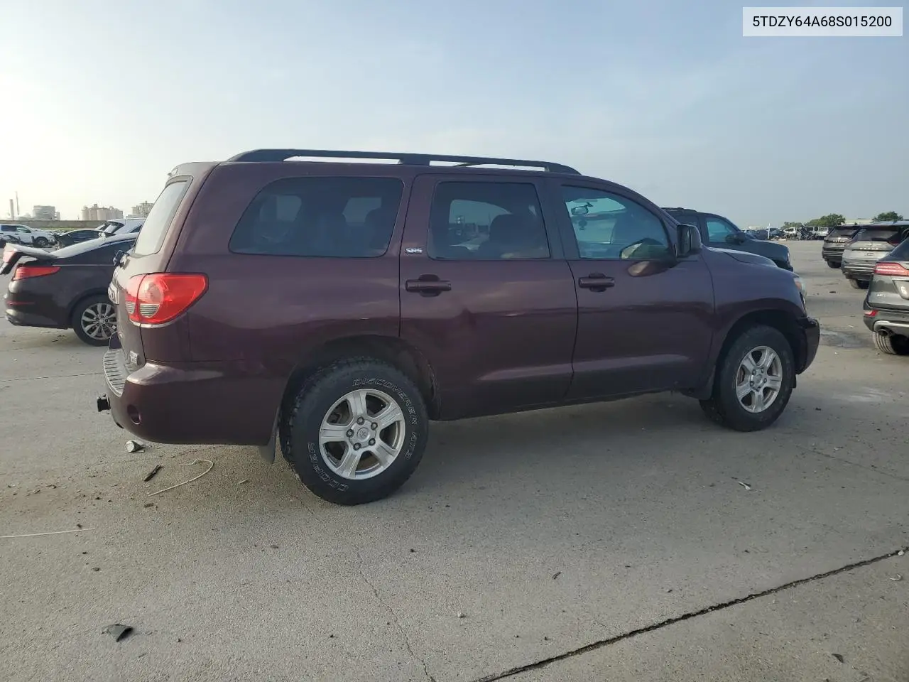 2008 Toyota Sequoia Sr5 VIN: 5TDZY64A68S015200 Lot: 62908345