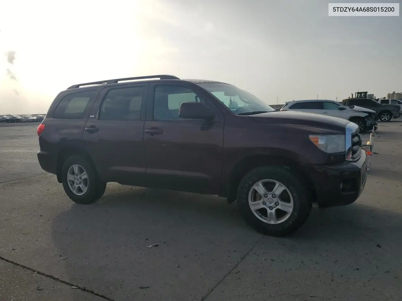 2008 Toyota Sequoia Sr5 VIN: 5TDZY64A68S015200 Lot: 62908345
