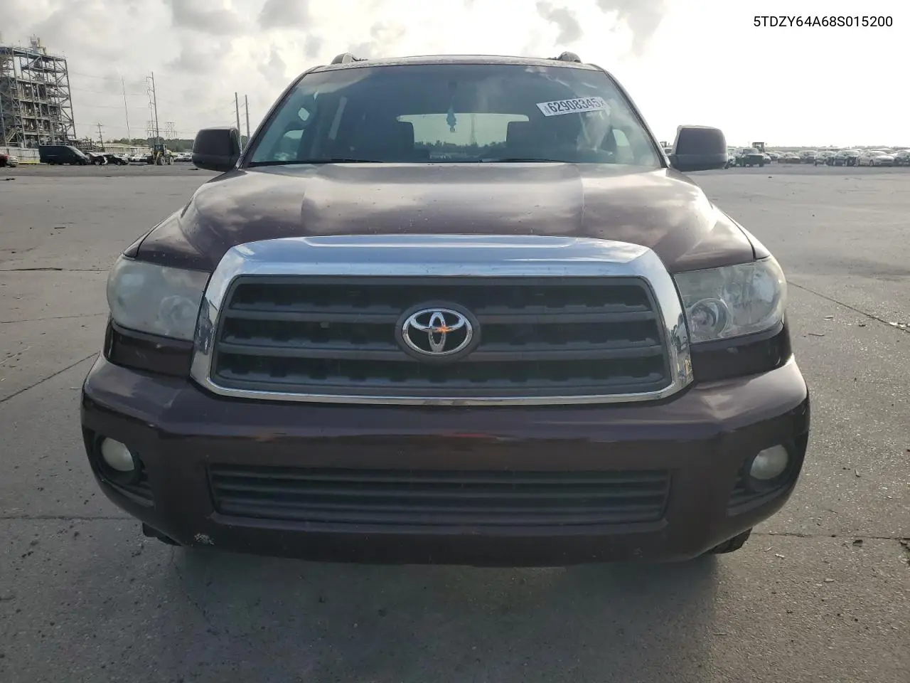 2008 Toyota Sequoia Sr5 VIN: 5TDZY64A68S015200 Lot: 62908345
