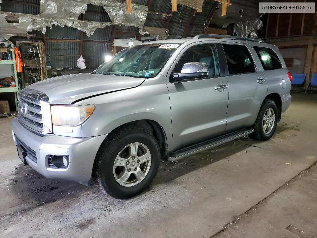 2008 Toyota Sequoia Limited VIN: 5TDBY68A68S015516 Lot: 62952125