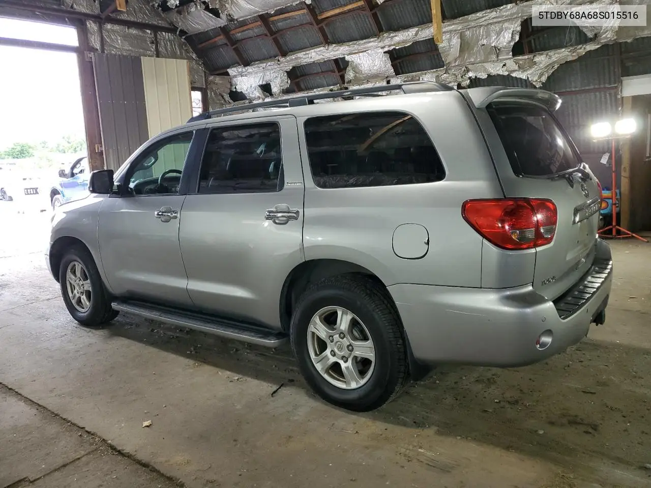 2008 Toyota Sequoia Limited VIN: 5TDBY68A68S015516 Lot: 62952125