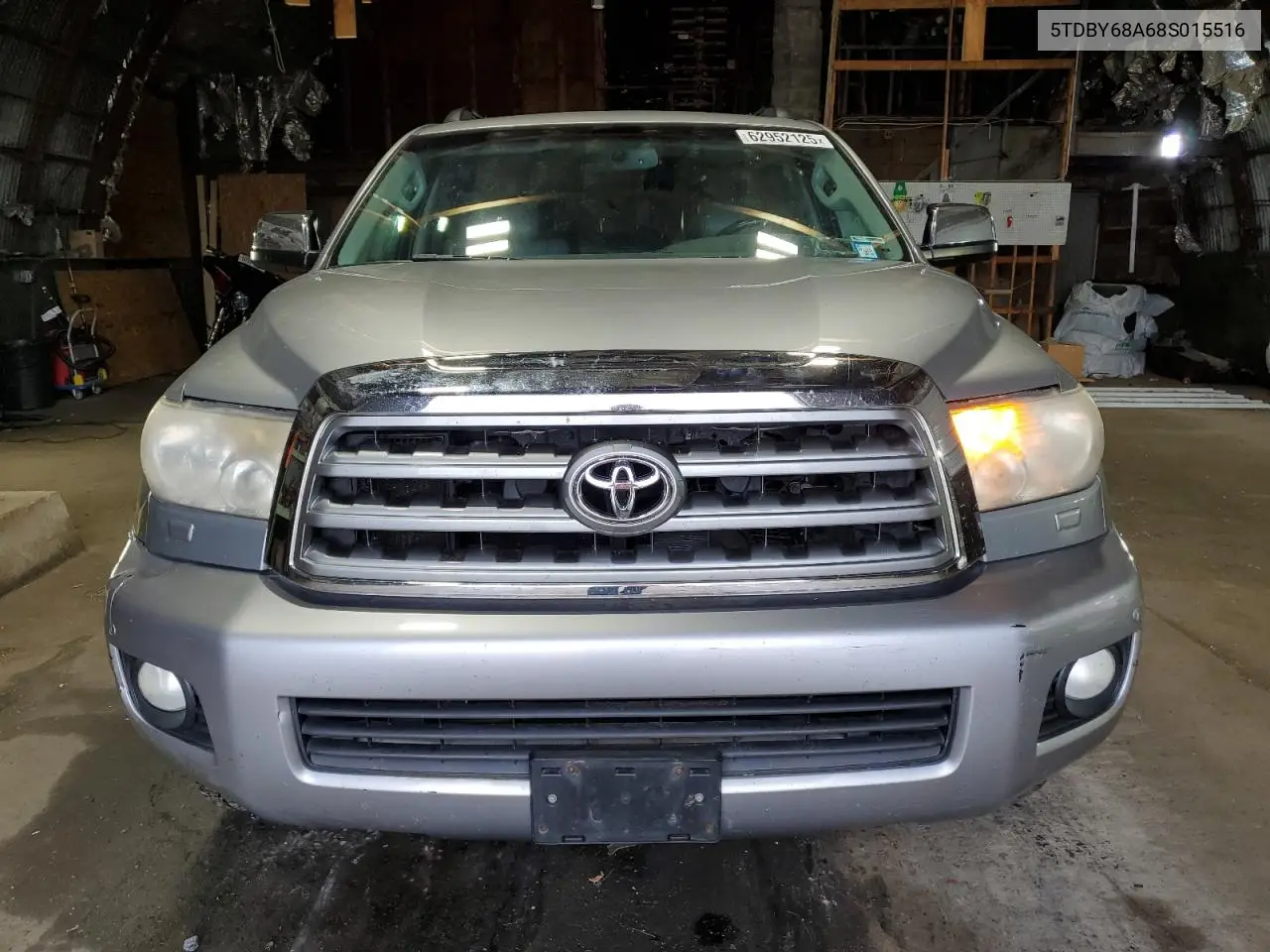 2008 Toyota Sequoia Limited VIN: 5TDBY68A68S015516 Lot: 62952125