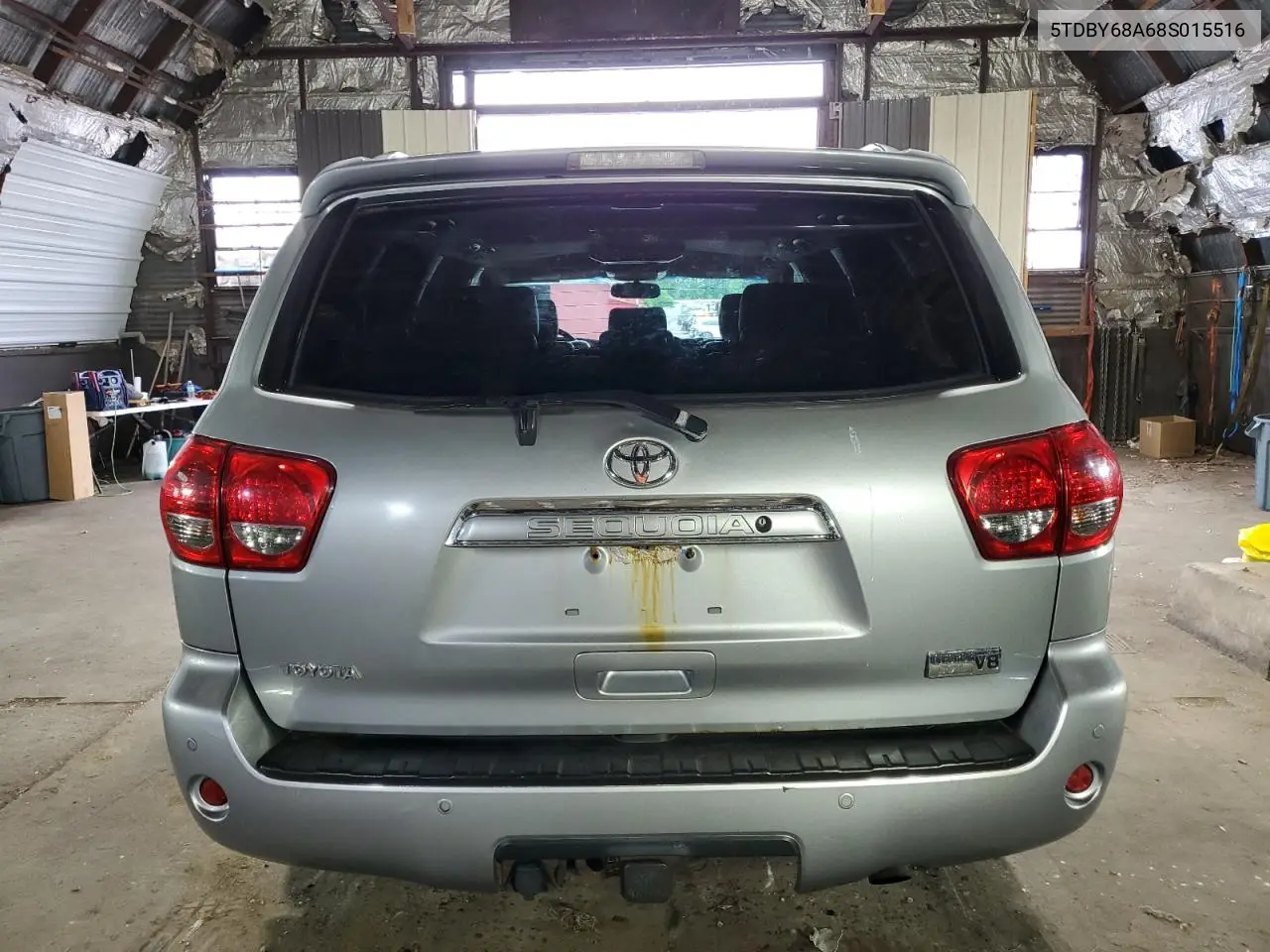 2008 Toyota Sequoia Limited VIN: 5TDBY68A68S015516 Lot: 62952125