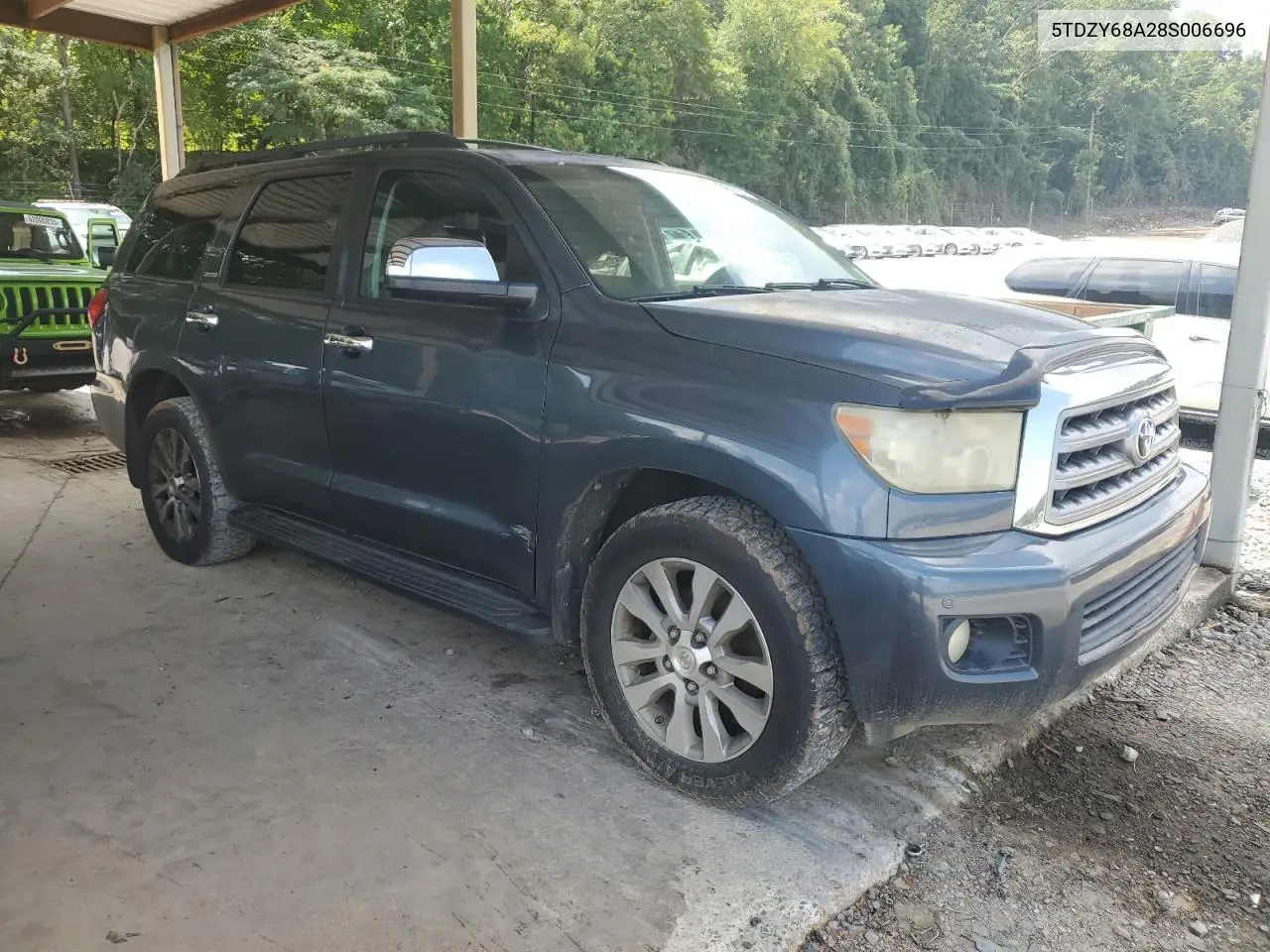 2008 Toyota Sequoia Limited VIN: 5TDZY68A28S006696 Lot: 63212195