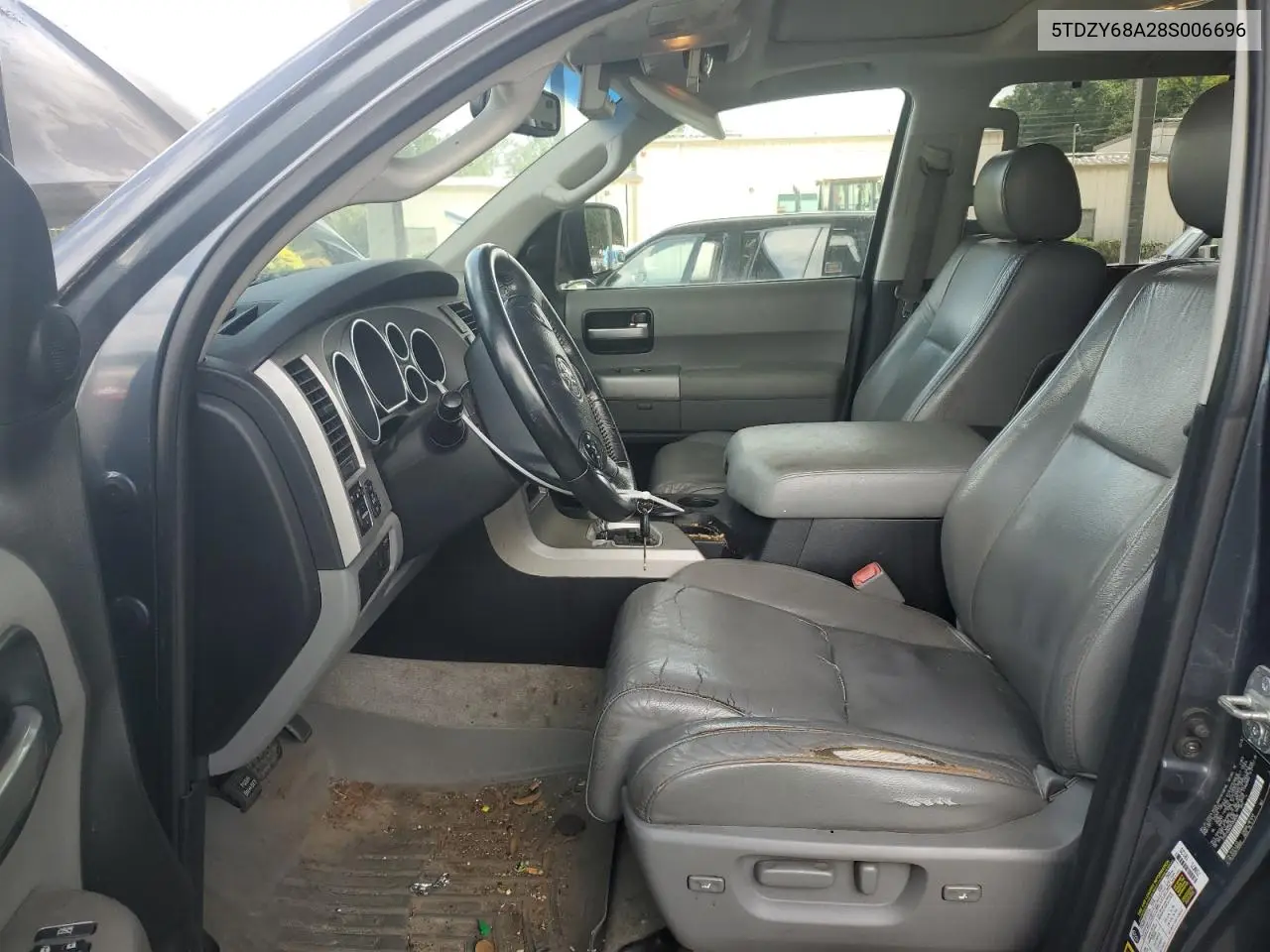 2008 Toyota Sequoia Limited VIN: 5TDZY68A28S006696 Lot: 63212195