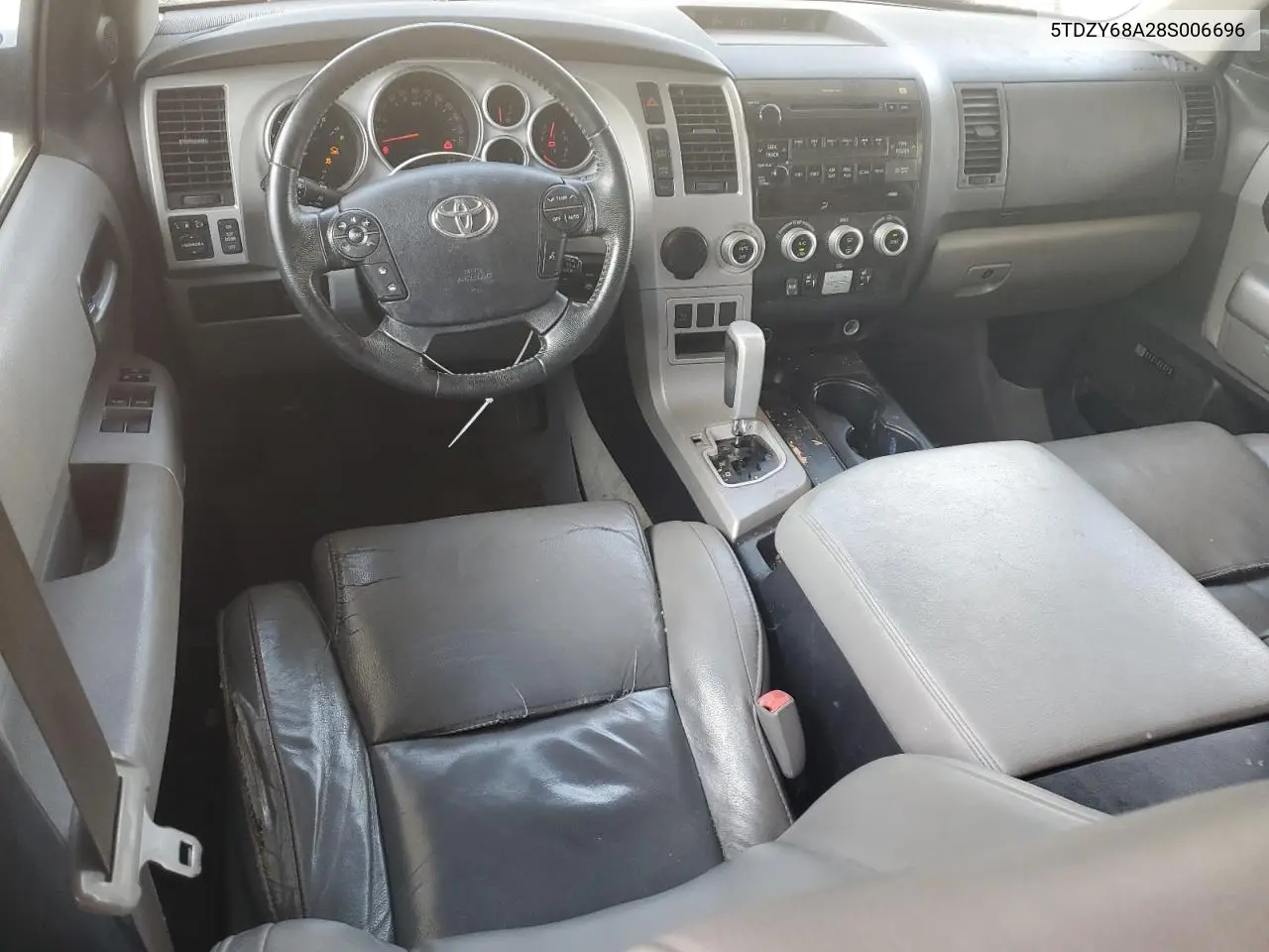2008 Toyota Sequoia Limited VIN: 5TDZY68A28S006696 Lot: 63212195