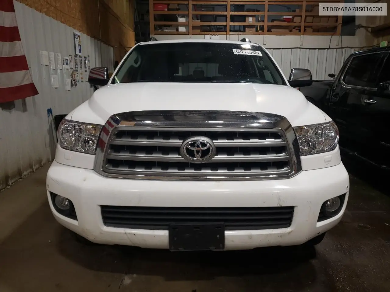 2008 Toyota Sequoia Limited VIN: 5TDBY68A78S016030 Lot: 63275085