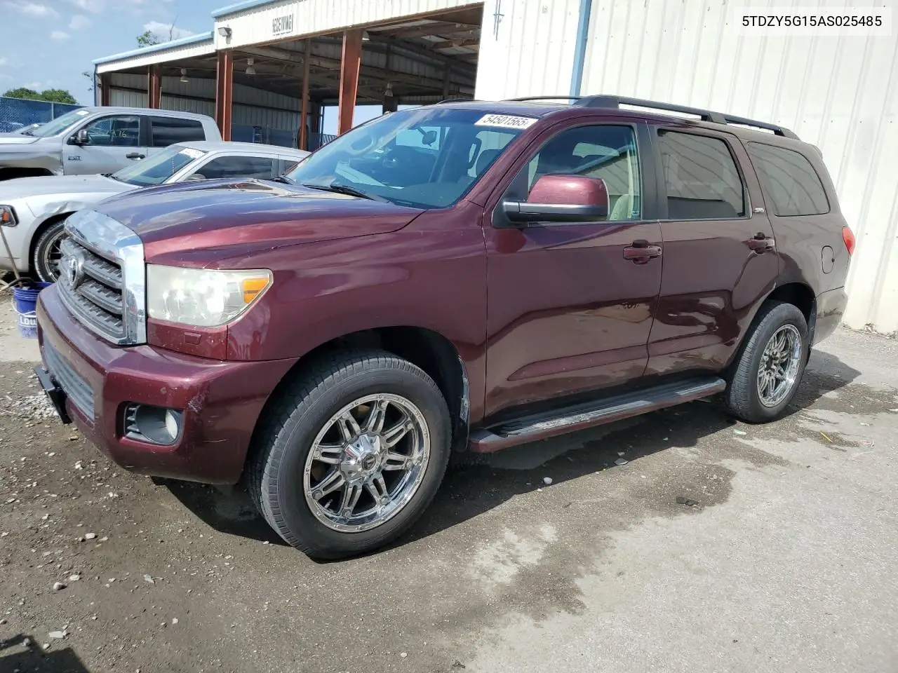 2010 Toyota Sequoia Sr5 VIN: 5TDZY5G15AS025485 Lot: 54501565