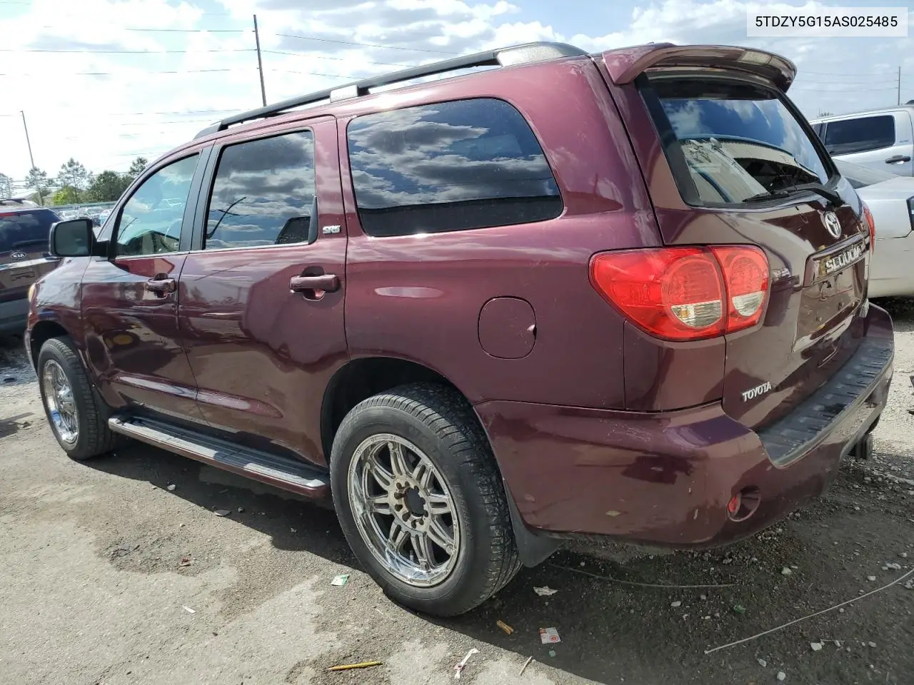 2010 Toyota Sequoia Sr5 VIN: 5TDZY5G15AS025485 Lot: 54501565
