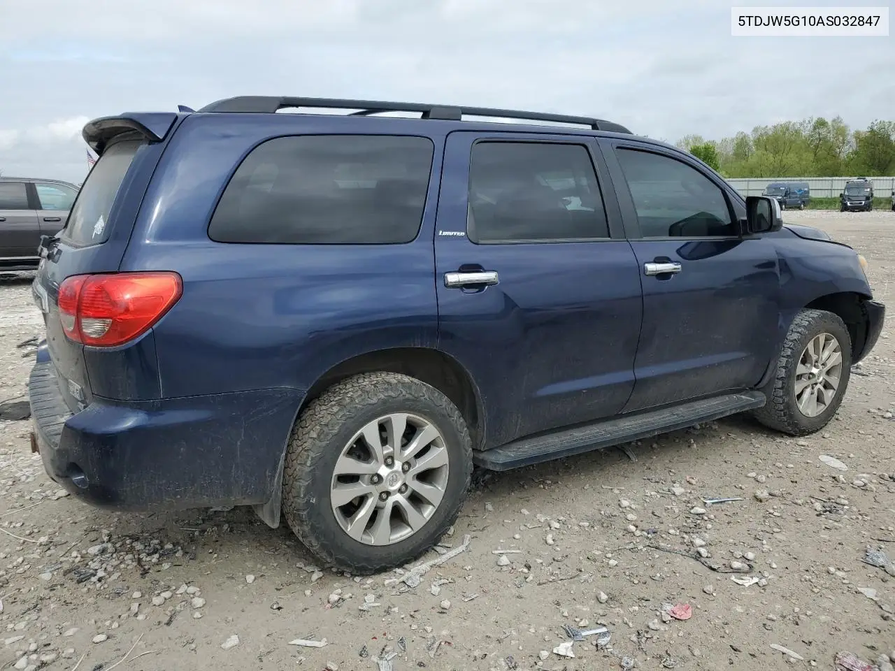 2010 Toyota Sequoia Limited VIN: 5TDJW5G10AS032847 Lot: 56580755
