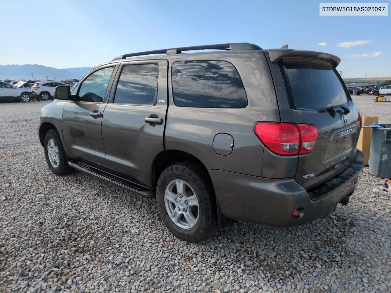 2010 Toyota Sequoia Sr5 VIN: 5TDBW5G18AS025097 Lot: 61816585