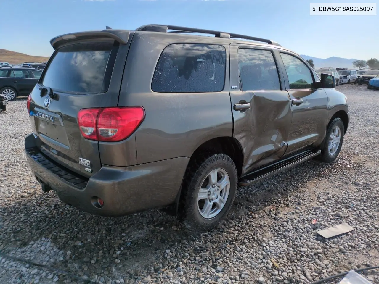 2010 Toyota Sequoia Sr5 VIN: 5TDBW5G18AS025097 Lot: 61816585